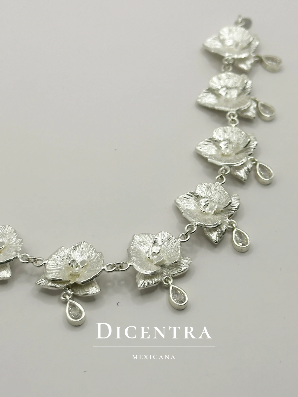 Pulsera Orquídea Ed. navideña