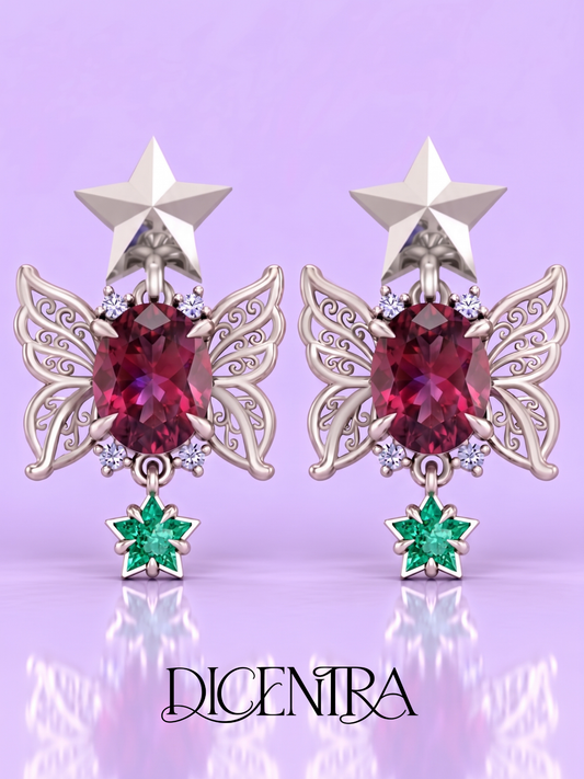 Aretes Mariposa