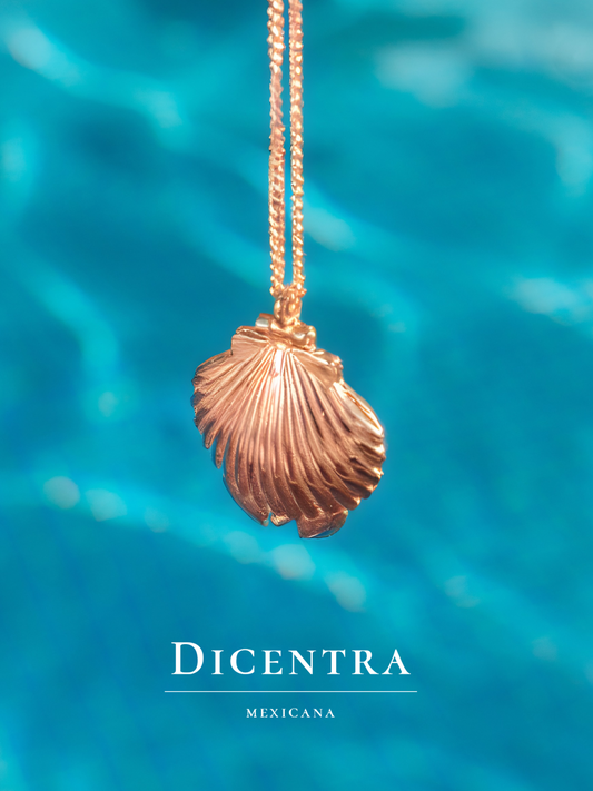 collar Camafeo Melody en plata .925 con circonias suizas, colgante minimalista 45 cm – joyería artesanal mexicana