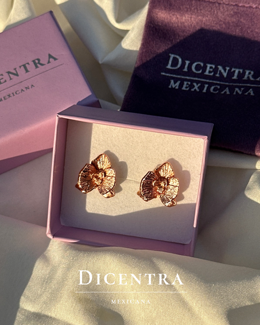 Aretes Orquídea