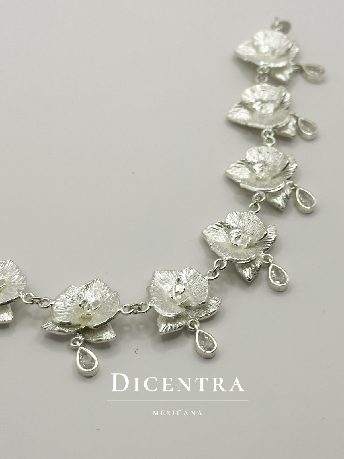 Pulsera Orquídea Ed. navideña