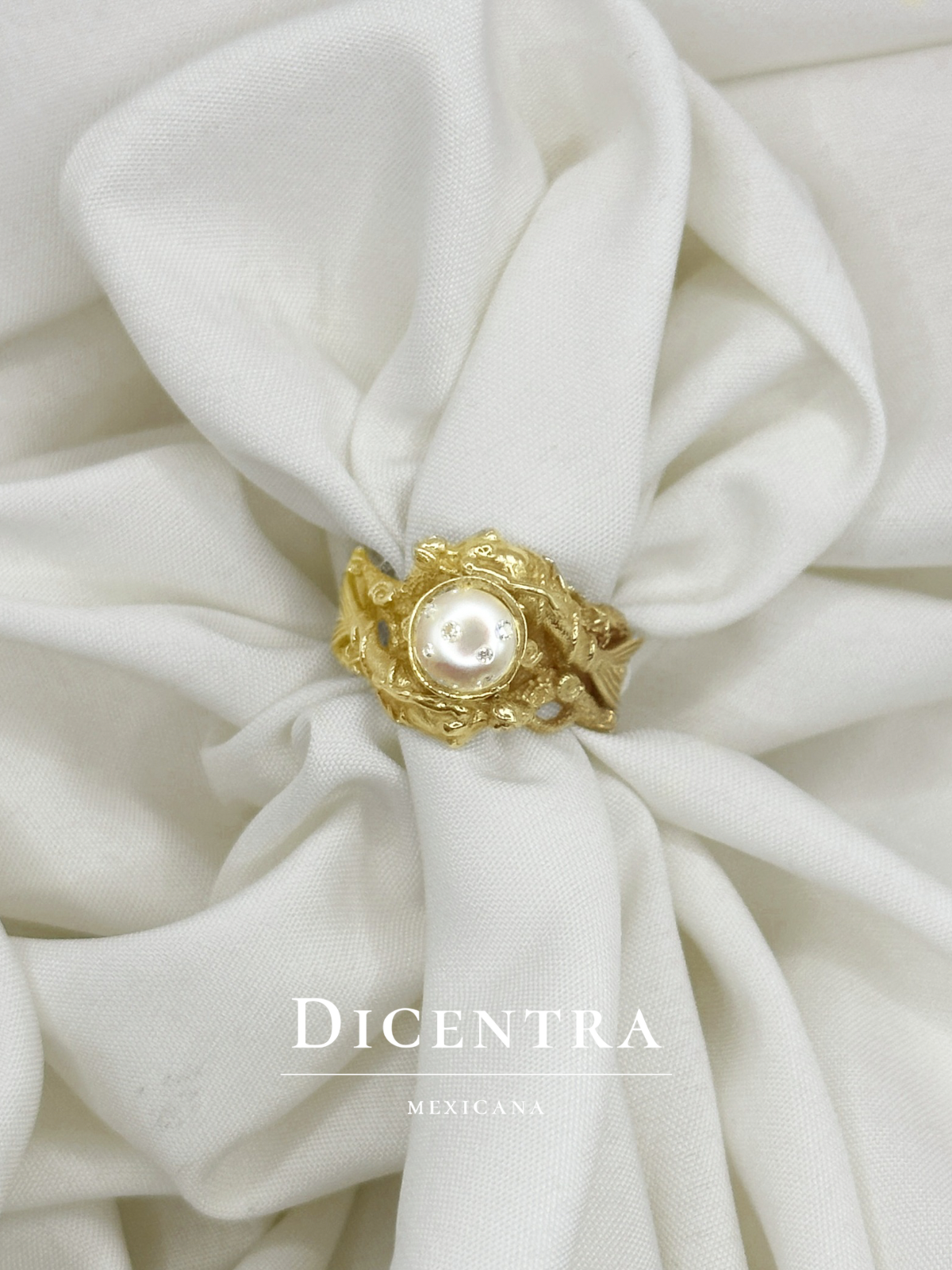 Anillo Sirena Perla Ed. Especial