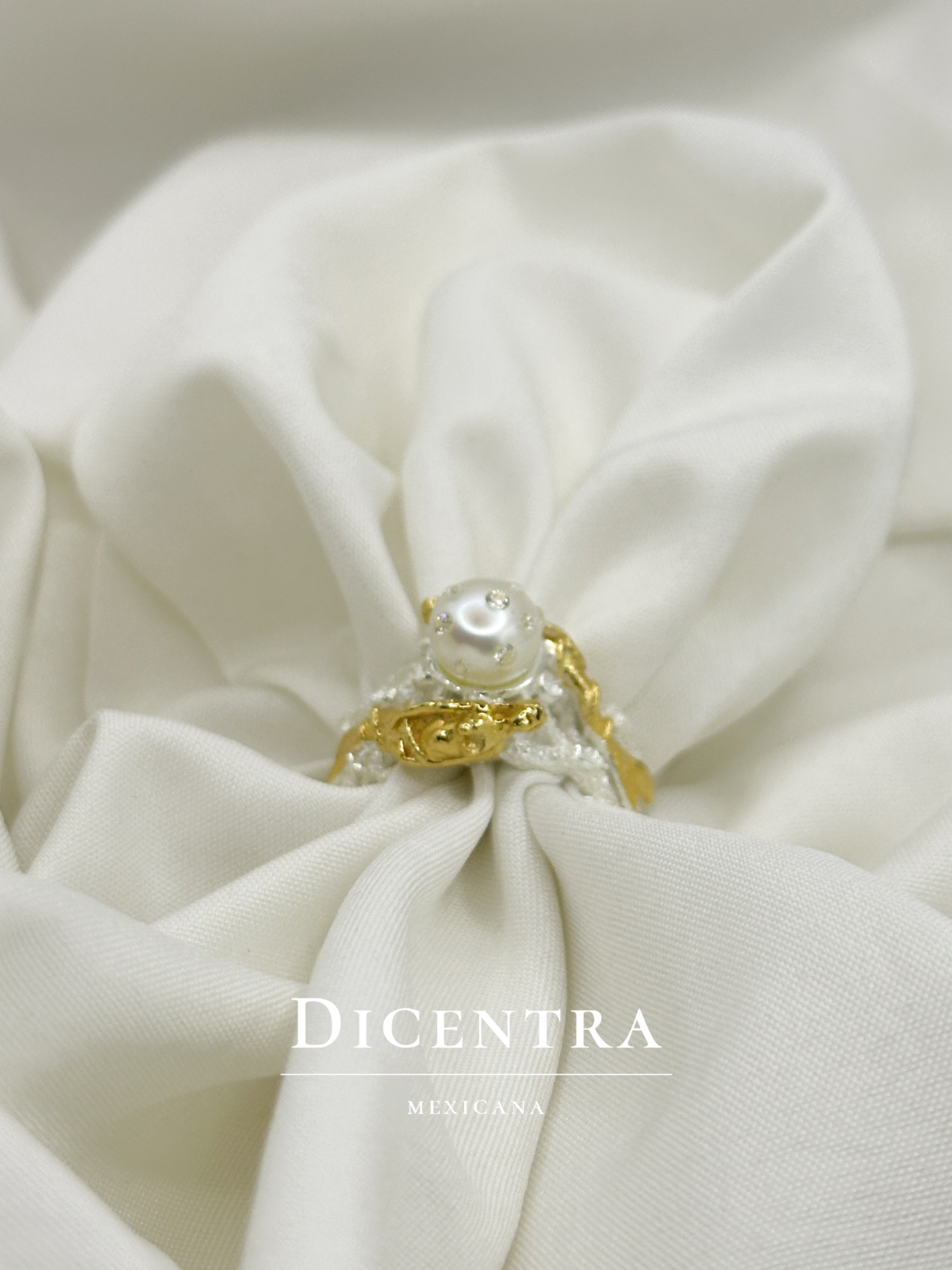 Anillo Sirena Perla Ed. Especial