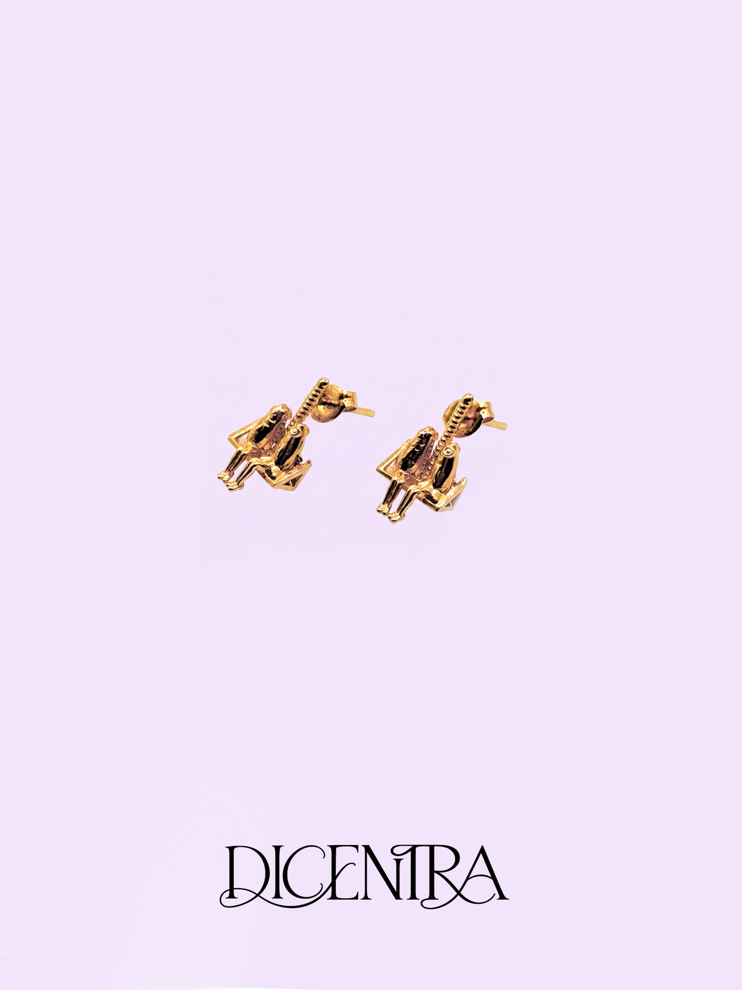 Aretes El reencuentro de los enamorados