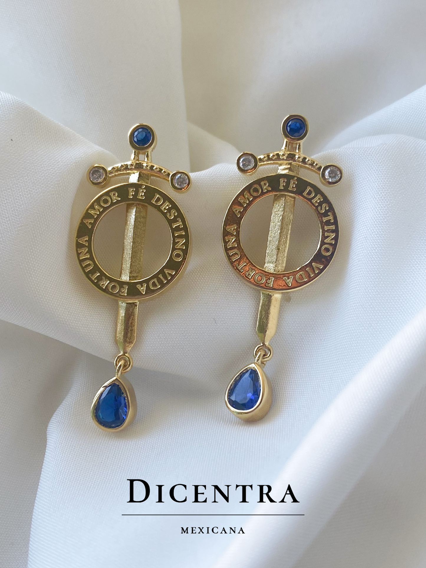 Aretes Fortuna Plata .925