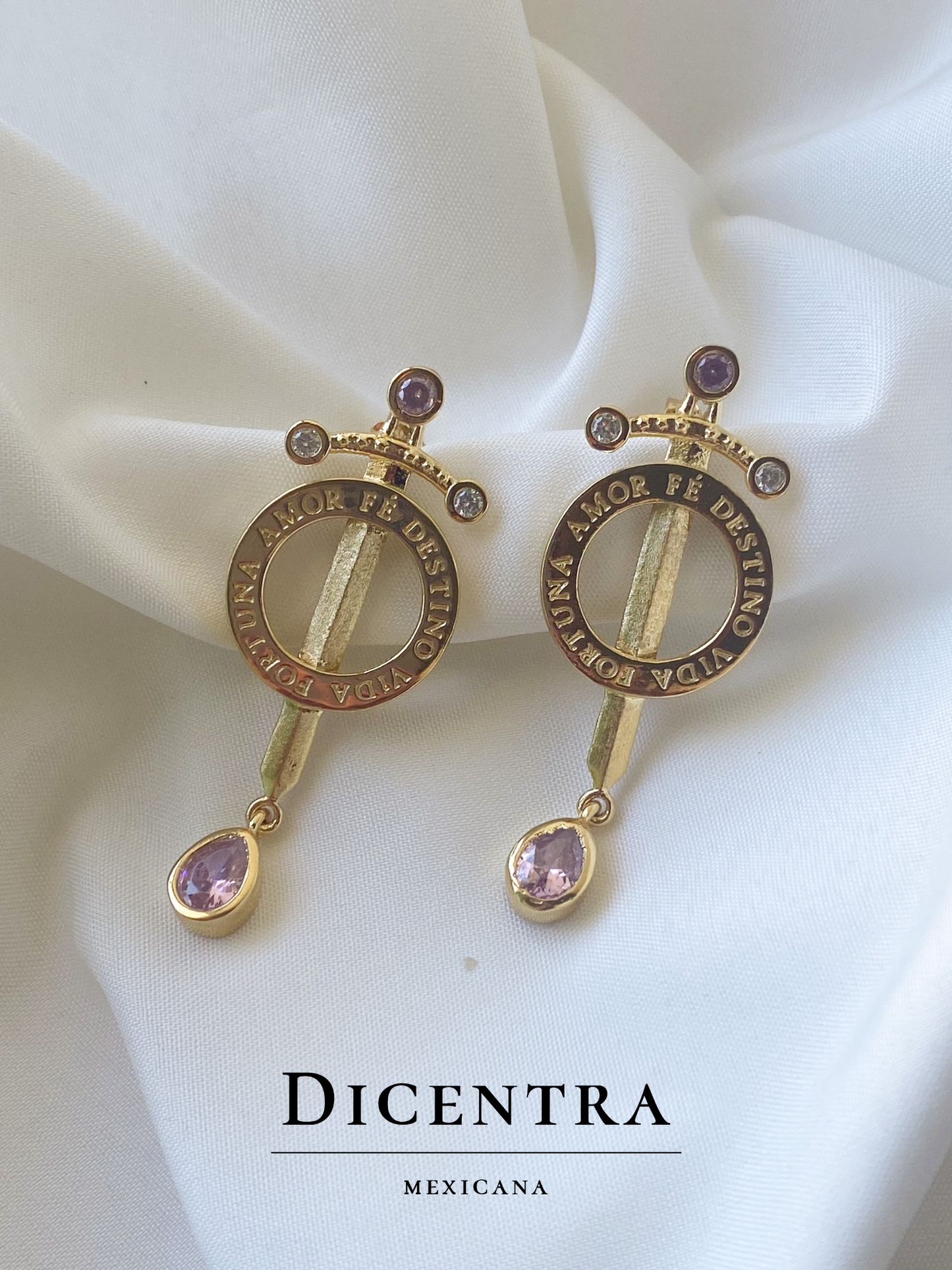 Aretes Fortuna Plata .925