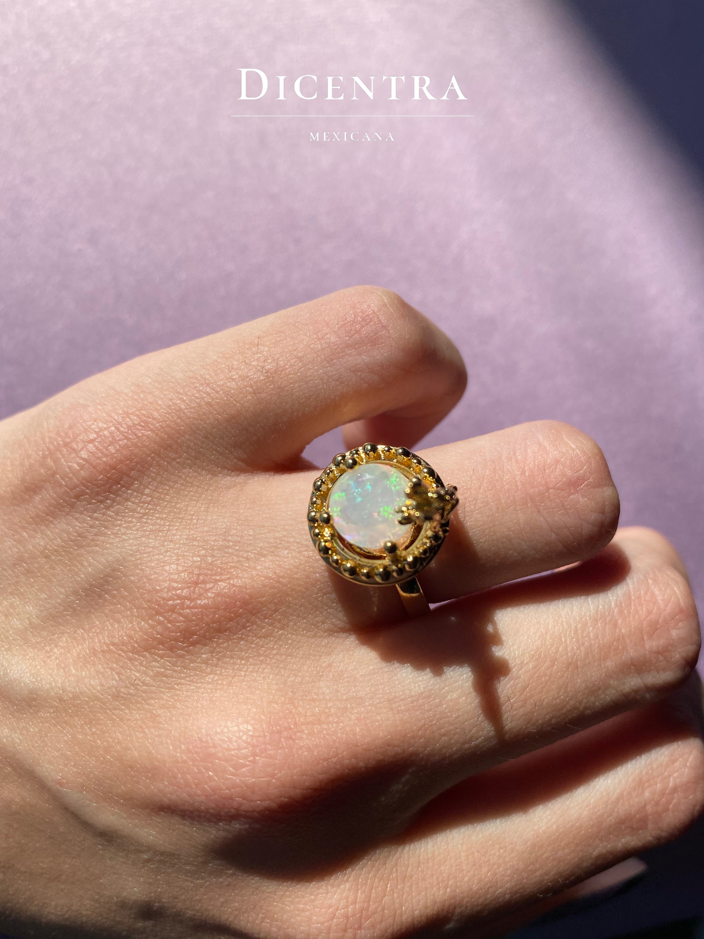 Anillo de Hada con ópalo Plata .925