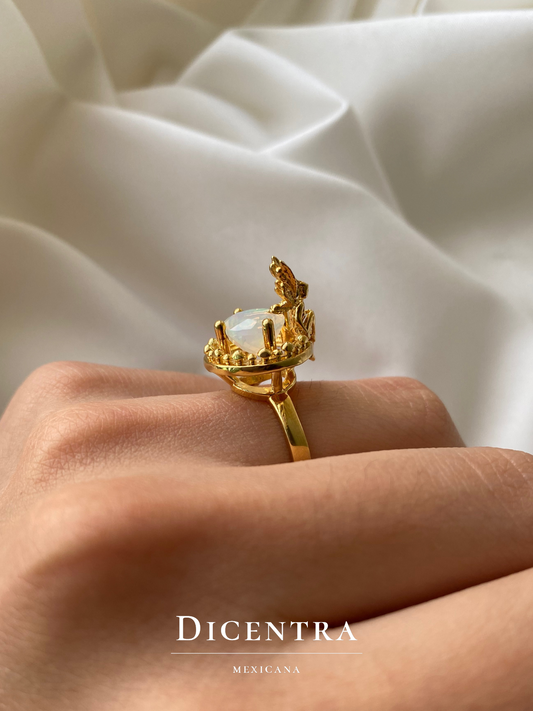 Anillo de Hada con ópalo Plata .925